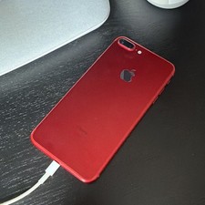 Apple iPhone 7 Plus Smartphone Rot mit iOS im Slate-Design