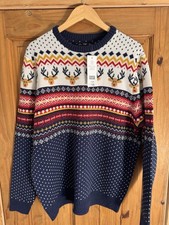 F&F Xmas Jumper Size XL BNWT Never Worn 50% Recycled Material