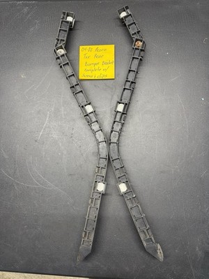 04-08 Acura TSX Rear Bumper Retainer Bracket Left Right Set OEM #132