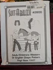 Suitability Equestrian sewing pattern 2600 adult/child's Western & English chaps