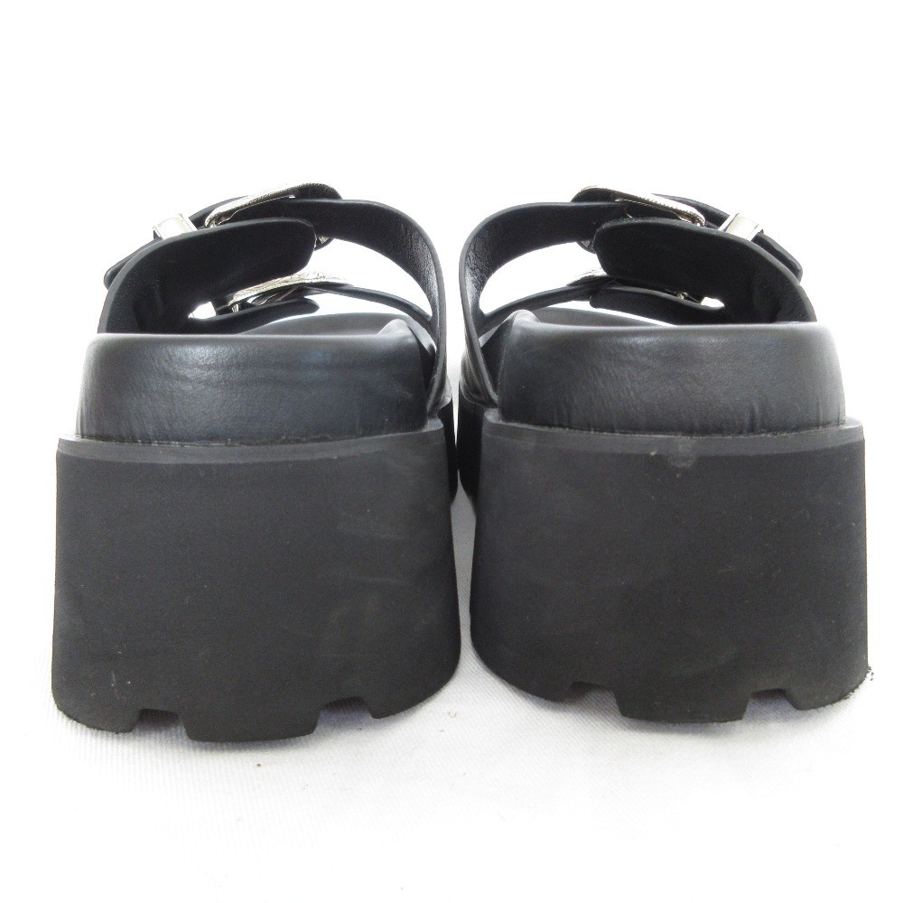 AMERI MEDI WESTERN BUCKLE SANDALS, Platform Buckl… - image 3