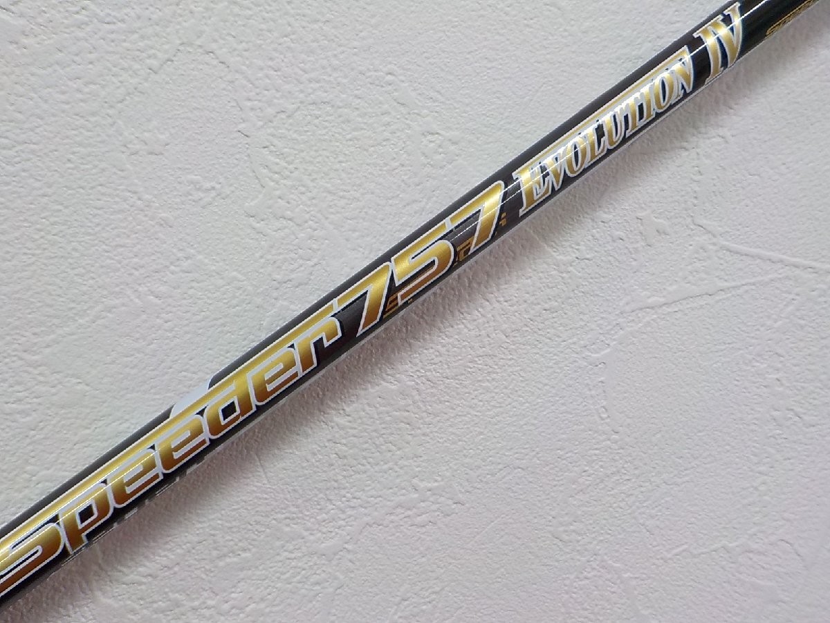 Fujikura Speeder Evolution IV 757 X Flex Golf Shaft 44.25