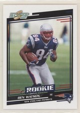 2004 Score Rookie Ben Watson #400 09tu