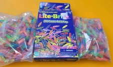 Vintage Hasbro Lite Brite Classic 240 Refill Pegs 1998 Open Box