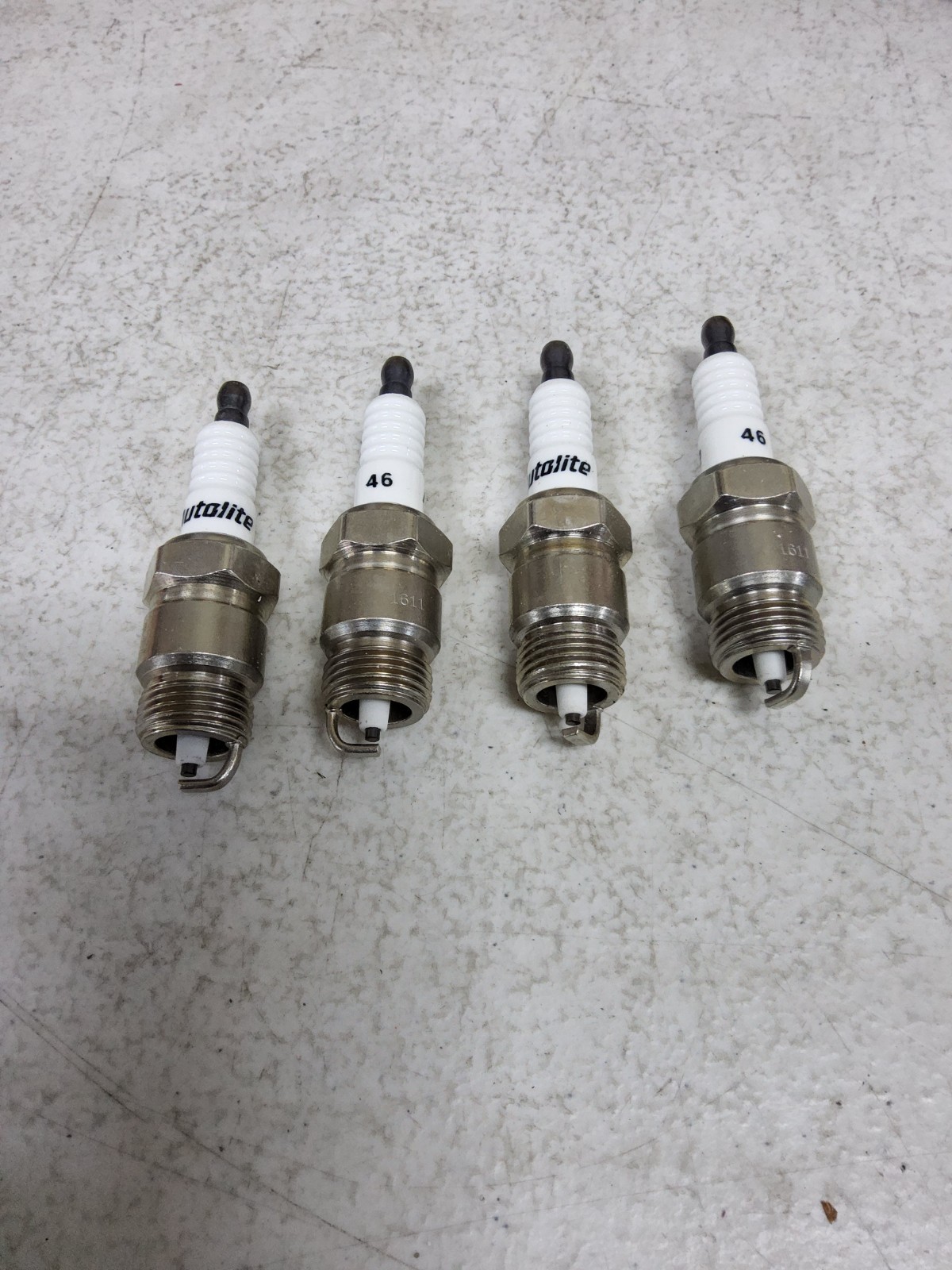 46 Autolite Copper Core Resistor Spark Plugs