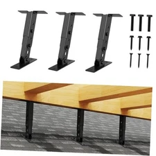 3 Pack Heavy Duty Roof Riser Brackets Kit, Adjustable Height & Angle Roof 
