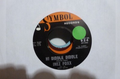 INEZ FOXX HI DIDDLE DIDDLE & TALK WITH ME. EXCELLENT. R&B / SOUL.   45