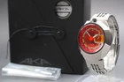 【Near Mint】BOX Vintage SEIKO Alba Aka ALBA AKA V707-0A10 Red Watch r096 From JP