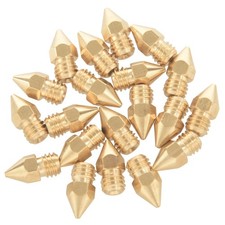 20 PCS 3D Printer Nozzle 0.4mm MK8 Extruder Head for Cr10 J5J81941