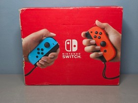 Nintendo Switch Console w/ Neon Red & Neon Blue Joycons HAC-001(-01) Preowned