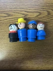vintage fisher price little people lot figures