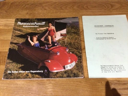 messerschmitt book Kabinenroller.