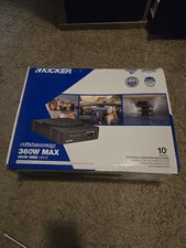 KICKER 46HS10 10 inch 180W RMS Subwoofer Compact Hideaway