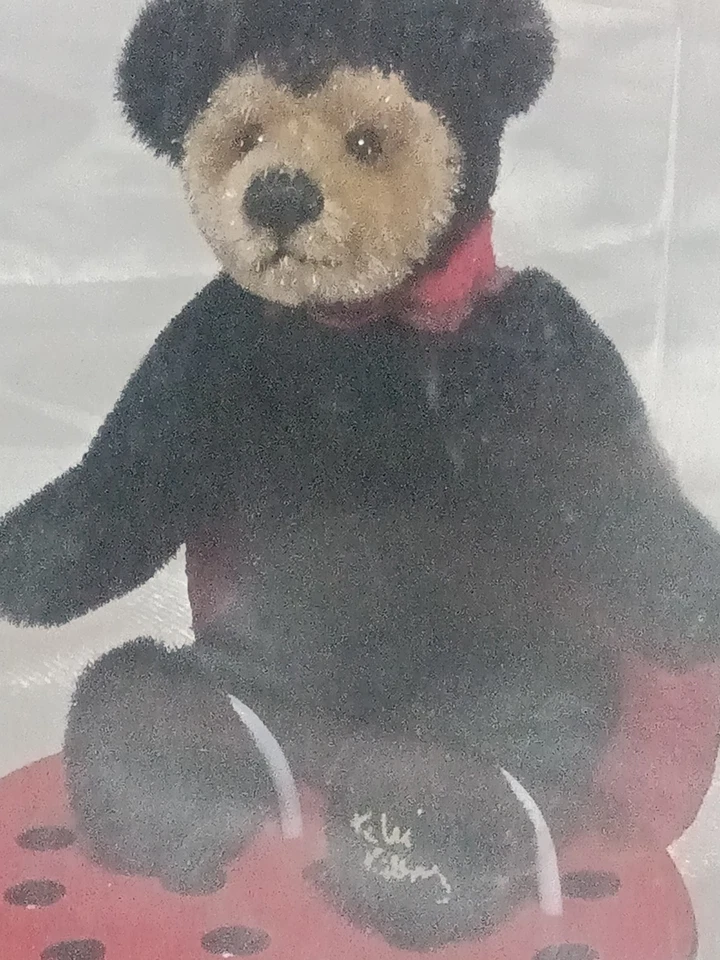 Gund Bear In Box With Tags Signed By Artist - Image 2 of 4