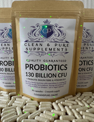 C&P PROBIOTIKA 130 MILLIARDEN *ECHT & AUTHENTISCH* FUNKTIONELLE DARMGESUNDHEIT, IMMUNITÄT