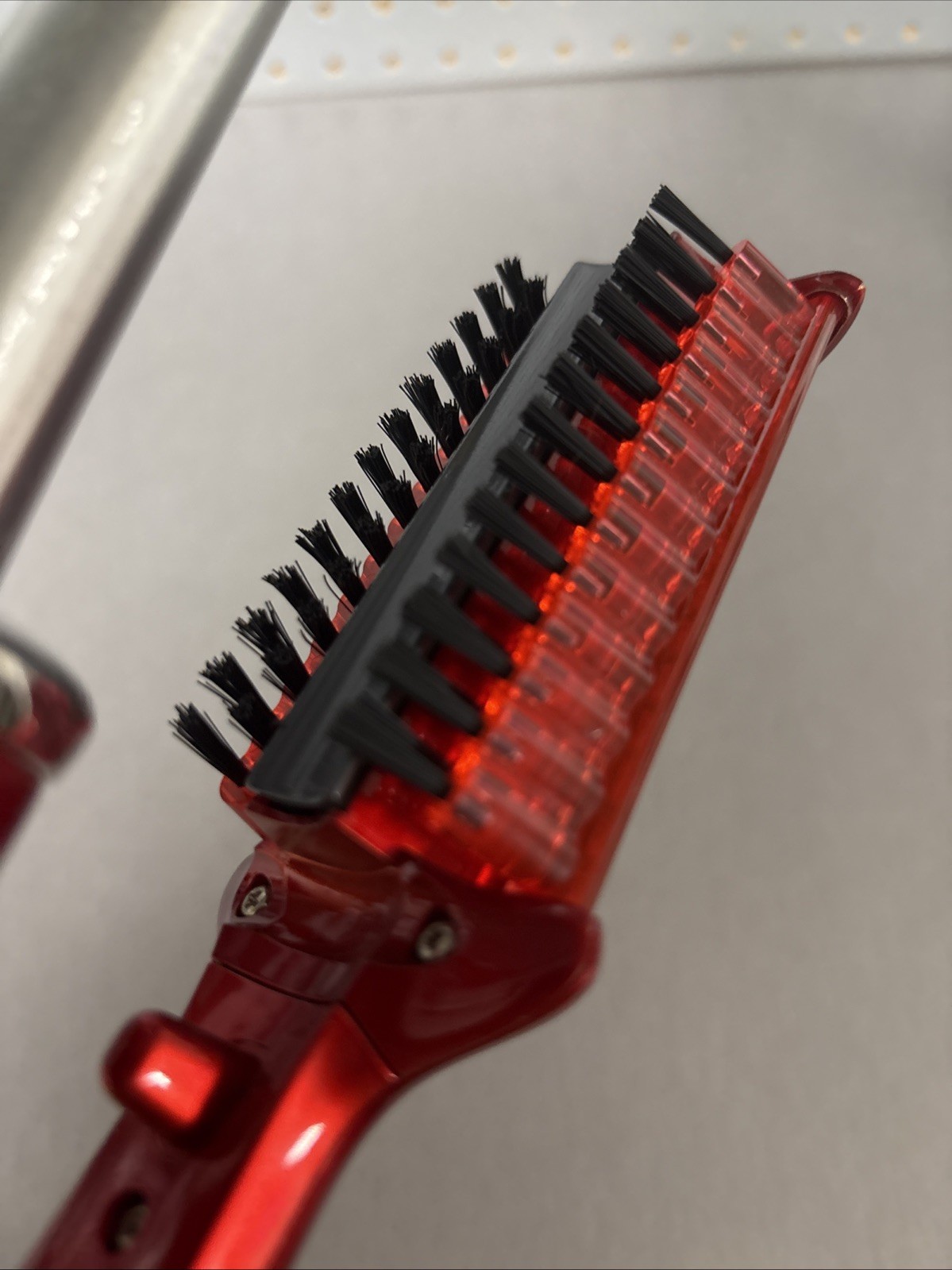 InStyler Rotating Iron Red Curling/Straightening IS1001.1-19 w/ DVD