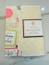 Anna Griffin "Favorite Sentiment Stickers"- 120, 3-D, Die Cut