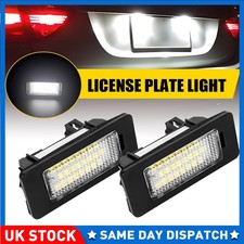 2x For Audi A4 B8 A5 S5 A6 TT Q5 PASSAT R36 LED License Number Plate Light Bulbs