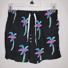 Chubbies Havana Nights Swim Trunks Mens Medium 5.5" Inseam Tropical Beachy