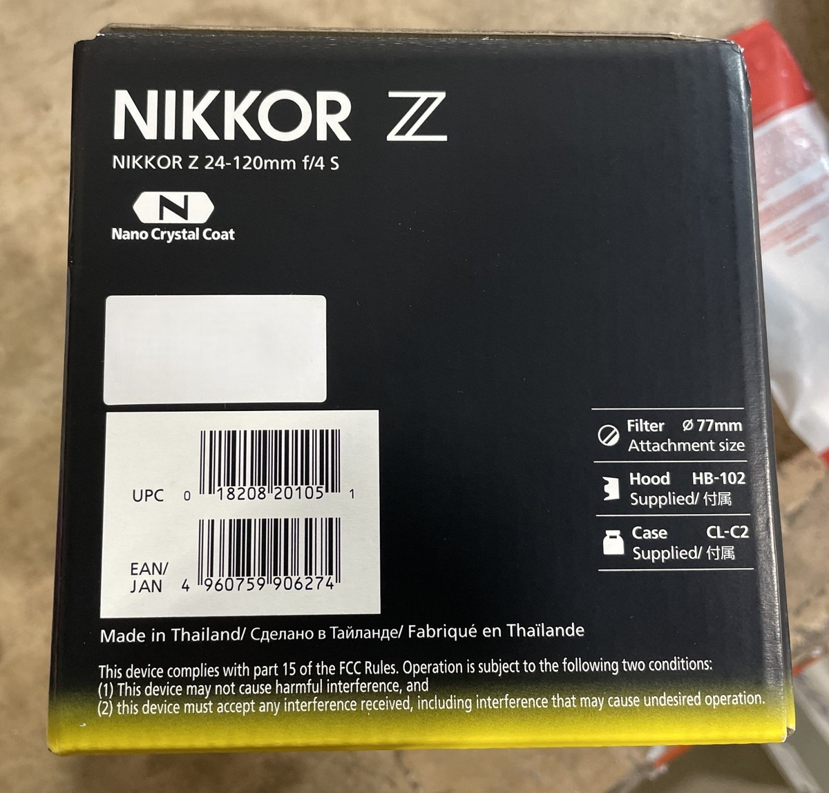 NIKKOR 24-120mm f/4 S ニコンＺ(ジャンク品) Nikon NIKKOR Z 24-120mm f/4 S | Refurbished Lenses | Nikon USA