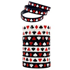 Pokerkarten-Silikonarmband, Pokerarmband, Las Vegas Casino Poker-Thema, Geb6354