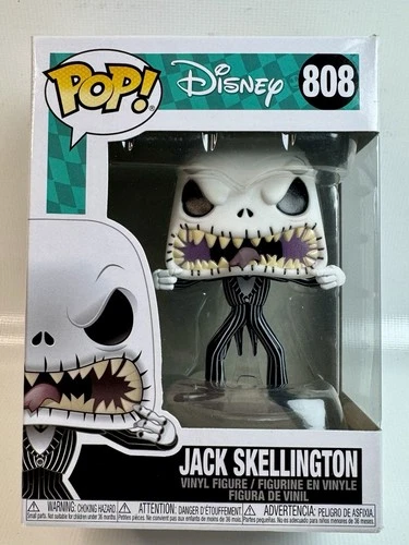 Funko Pop Disney Jack Skellington 808 Nightmare Before Christmas Vinyl Figure
