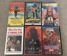 VHS JOBLOT x 12 Tapes - Big Box Ex Rental - Post Cert / Pre Cert Interest
