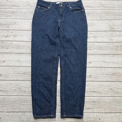 BDG Jeans Women's 28 Blue Dark Wash Mid Rise Skinny Denim Slim Fit Stretch Retro