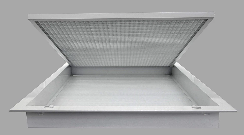 Rejilla de filtro de aire de retorno HVAC Premium 20x14" núcleo cubo tasa de huevos filtro de 1" 1671A Foto 3 de 4