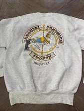 Vintage Carousel Sandwich Shoppe Sweatshirt Westport CT 80s 90s Graphic Crewneck