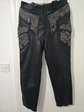 Gianni Versace Vintage Black Pants