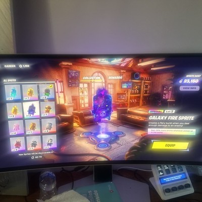 Fortnite In-Game Cosmetic Galaxy Sprite Water/Earth/Fire/Duck Special ￼