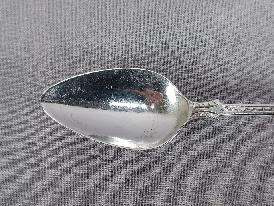 Richard Ferris Exeter Bright-Cut Sterling Silver Spoon C. 1789-1810 - Image 4 of 4