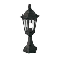 AußEnleuchte Gartenlampe Sockelleuchte H 45 Cm Wegleuchte Schwarz Laterne