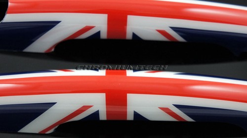MK3 MINI Cooper/S/ONE F55 F56 F57 F60 Union Jack Türgriffabdeckungen für LHD - Bild 2 von 5