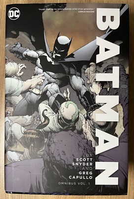 Batman Omnibus by Snyder & Capullo Vol. 1 HC DC Comics 2019 - Used