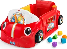 Baby Toy Laugh & Learn Crawl Around Car Red Activity Center for Infants 6+ Month