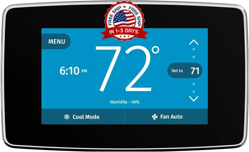 termostato digital facil de configurar instalar para casa hogar numeros grandes