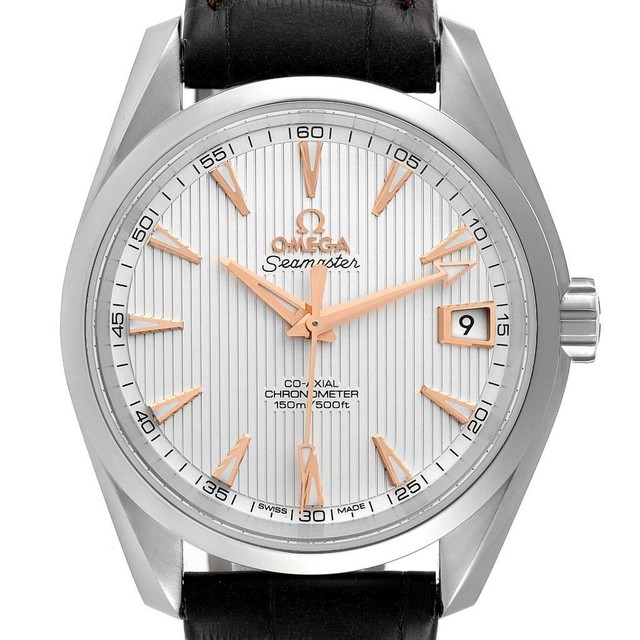 OMEGA Aqua Terra Co-Axial Silver Men's 
