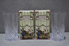 2x Hendrick's Gin Highball Crystal Cut Glass Tumbler Brand New In Gift Box 2024