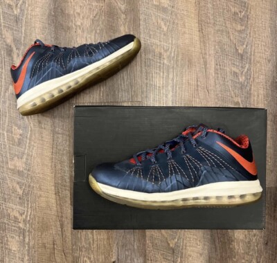 Nike Air Max LeBron 10 X Low USA Blue Red Size 11 Sneakers w 