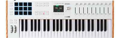Arturia KeyLab mk3 MIDI-Controller-Keyboard 49Tasten DAW Software Weiß White