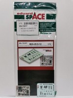 MW22 Eduard 3DL72017 MIG-29 9-12 Space 1/72 3D Decal For Great Wall Hobby