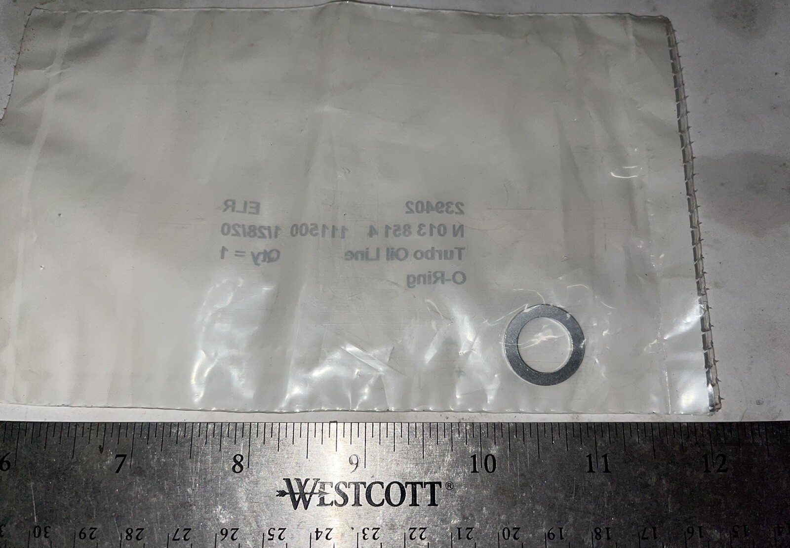 Elring Volkswagen Turbo Oil Line Sealing Washer O-ring N 013 851 4 *-62 ...