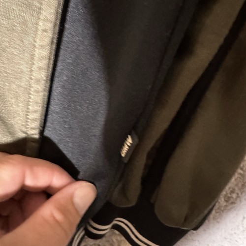 BMW Motorrad Motorcycle Track Jacket Mens SZ L Olive Green Black Full Zip Pocket - Picture 9 of 13