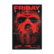 FRIDAY THE 13TH - CAMP CRYSTAL LAKE POSTER - 22x34 - 24297