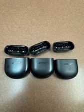 Bose QuietComfort II TRIPLE BLACK 870730 Earbuds CHARGING CASE Set of 3