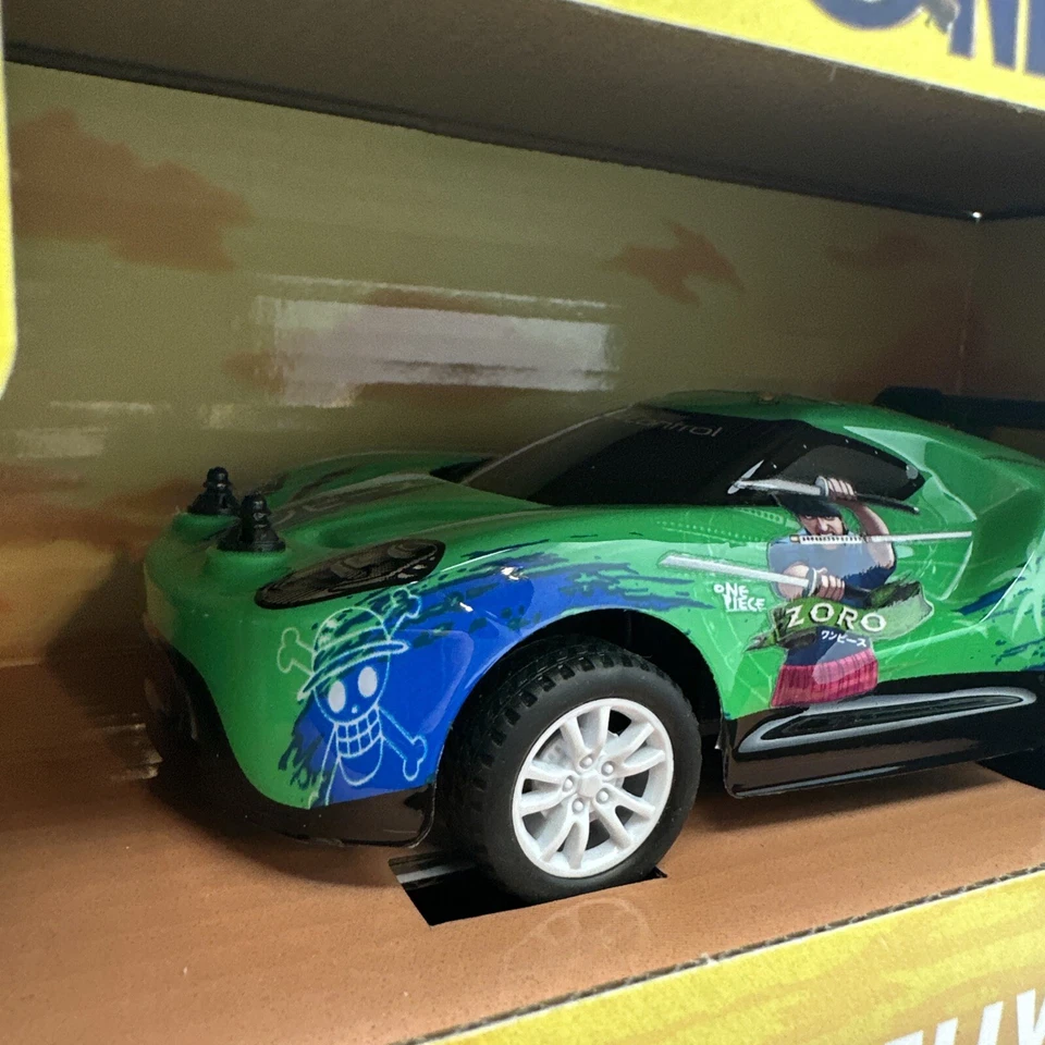 RARE ONE PIECE Netflix Revell Zoro Rc Rally Car #24694 1:26 NEW SEALED - Image 3 of 4