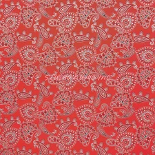 MICHAEL MILLER "BANDANA ALLOVER" CX9125 Red by the 1/2 yard
