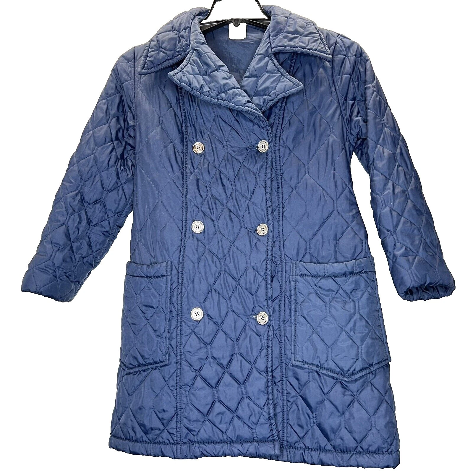 Nylon geométrico 1980s Vintage abrigos, chaquetas y chalecos para Mujeres